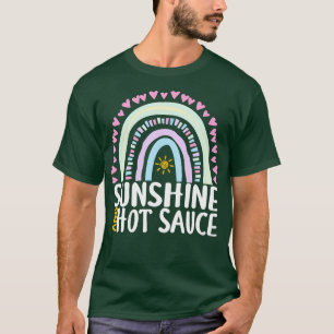 Zonneschijn en Hete Saus Schattigee Regenboog Gift T-shirt