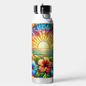 Zonneschijn en Hibiscus Tropical Waterfles (Links)