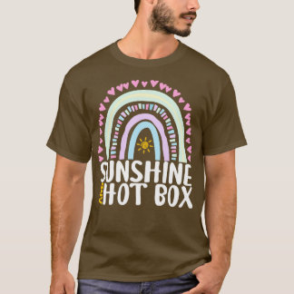 Zonneschijn en Hot Box Schattige Regenboog Gift vo T-shirt