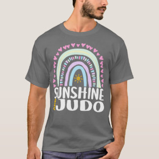 Zonneschijn en Judo Schattige Regenboog Gift voor T-shirt