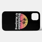 Zonneschijn en Mahjong Case-Mate iPhone Case (Achterkant (horizontaal))