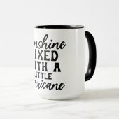 Zonneschijn en orkaan Mok (Voorkant rechts)