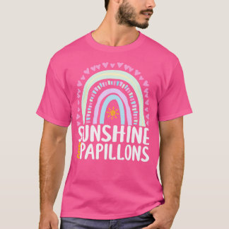 Zonneschijn en Papillons Schattige Regenboog Gift  T-shirt