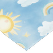 Zonneschijn en regenbogen tafelkleed (Gekanteld)