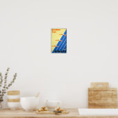  zonneschijn en Surf in Australië Reis Poster (Keuken)