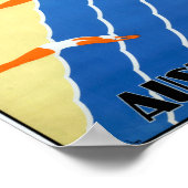  zonneschijn en Surf in Australië Reis Poster (Hoek)