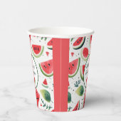 Zonneschijn en watermeloen papieren bekers (Rechts)