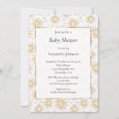 Zonneschijn en zon Baby shower Kaart (Voorkant)
