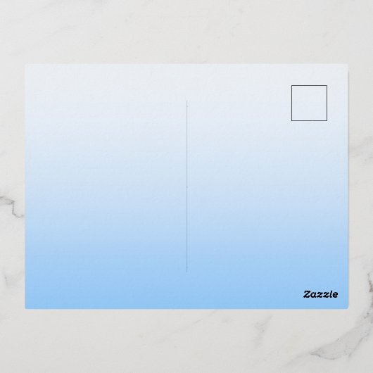 Zonneschijn engel vrouw hemel kleurrijk mooi folie feestdagen briefkaart (Achterkant)