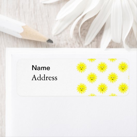 Zonneschijn Etiket (Insitu)