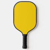 Zonneschijn Geel Business Logo Pickleball Paddle (Achterkant)