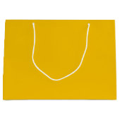 Zonneschijn Geel Effen Kleur Groot Cadeauzakje (Voorkant)