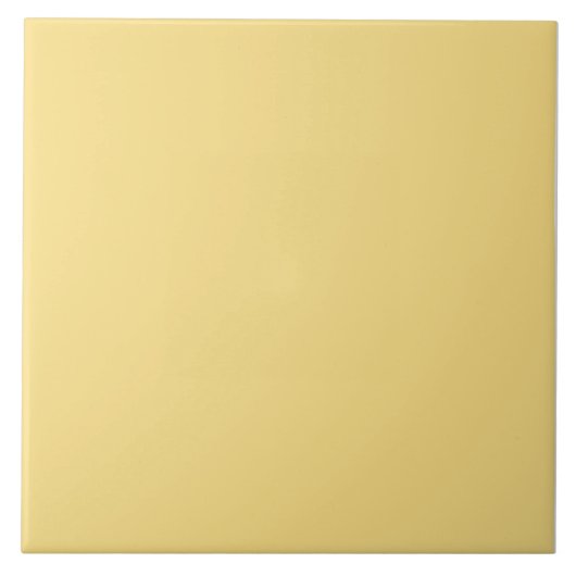 Zonneschijn Geel Keramische Tegel. Tegeltje (Voorkant)