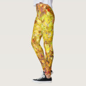 Zonneschijn Gele Stippen Leggings (Links)