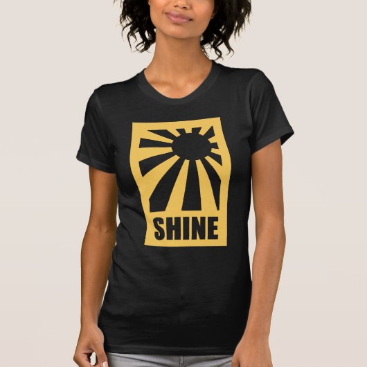 zonneschijn - gele versie t-shirt (Voorkant)