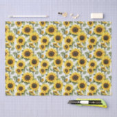 Zonneschijn Gele Zonnebloemen Tissuepapier (Craft)