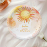Zonneschijn Genderneutraal Boho Sun Papieren Bordje<br><div class="desc">Verhoog uw feest met Sunshine Gender Neutral Boho Sun Paper Borden! Deze borden hebben een stijlvol boho-zonnescherm met neutrale tinten zoals beige, terracotta en crème en brengen een moderne, genderneutrale sfeer naar elk evenement. Het minimalistische zonnemotief is ideaal voor baby showers, verjaardagen of casual bijeenkomsten en voegt een vleugje charme...</div>