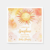 Zonneschijn Genderneutraal Boho Sun Servet (Voorkant)