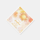 Zonneschijn Genderneutraal Boho Sun Servet (Hoek)