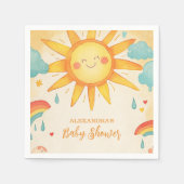 Zonneschijn Genderneutraal Boho Sun Servet (Voorkant)