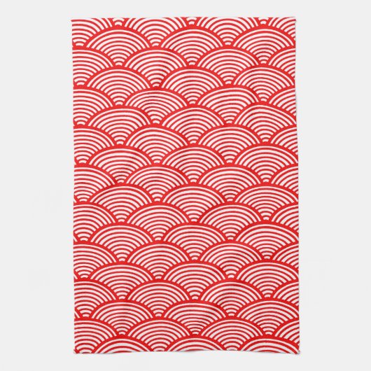 zonneschijn golf keukenhanddoek (Verticaal)
