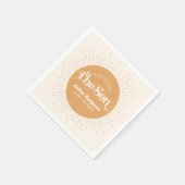 Zonneschijn hier komt de Son Boy Bay Douche Servet (Hoek)