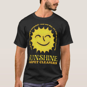 Zonneschijn huisdier reinigers Retro Faded Style D T-shirt
