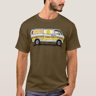 Zonneschijn huisdier Schoonmakers Retro Panel Van T-shirt