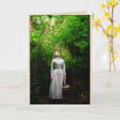 Zonneschijn in de boskaart kaart (Gele Bloem)