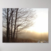 zonneschijn in de ochtend poster (Voorkant)