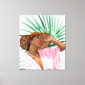 Zonneschijn in mijn ziel canvas afdruk (Voorkant)