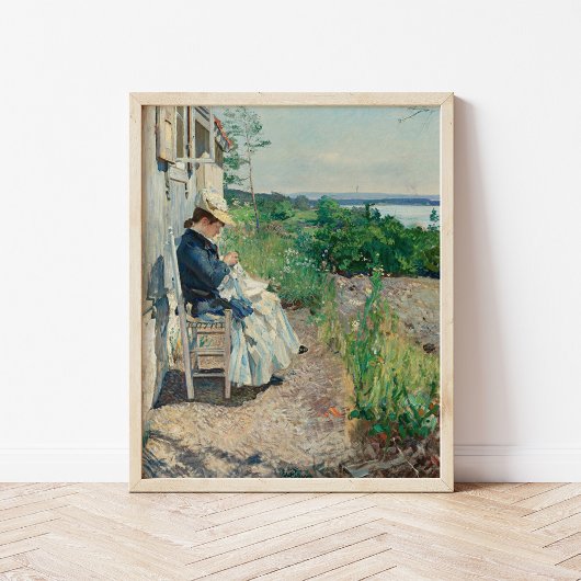 Zonneschijn, Kalvøya | Eilif Peterssen Poster