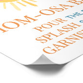 Zonneschijn komt de zoon moeder osa bar poster (Hoek)