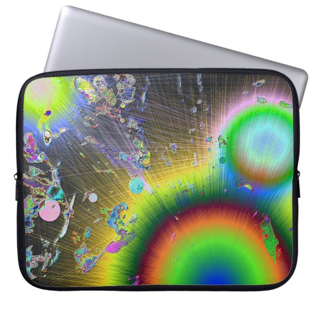 Zonneschijn Laptop Sleeve (Voorkant)