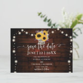 Zonneschijn Lavendel Tarwe Schuur Bruiloft Save The Date (Staand voorkant)