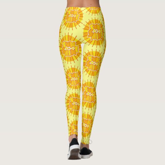 Zonneschijn Leggings (Achterkant)