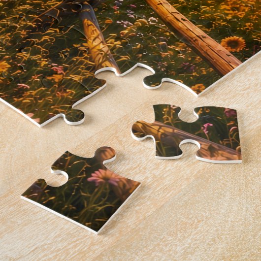 Zonneschijn Legpuzzel (Zijkant)