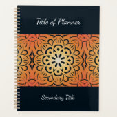 Zonneschijn Mandala Planner (Voorkant)