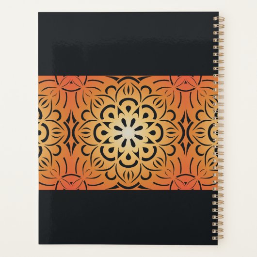 Zonneschijn Mandala Planner (Achterkant)