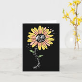 Zonneschijn Moeder Geluk Is Moeder Zijn Moederdag Kaart (Gele Bloem)