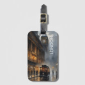 Zonneschijn na de regen in Londen Bagagelabel (Voorkant (verticaal))