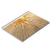zonneschijn notitieboek (Linkerzijde)