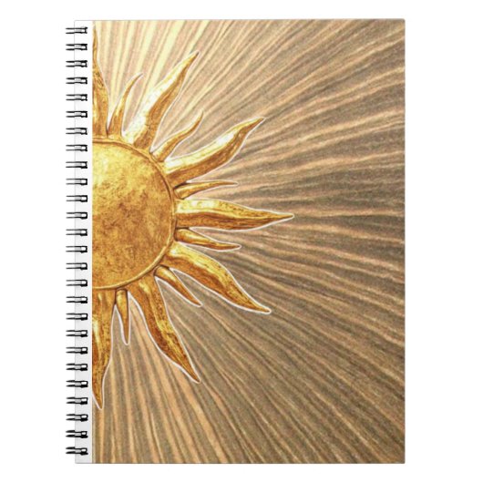zonneschijn notitieboek (Voorkant)