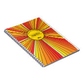 Zonneschijn notitieboek (Rechterzijde)