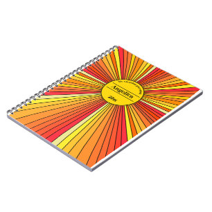 Zonneschijn notitieboek