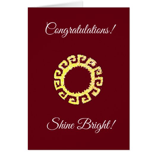 Zonneschijn op Bourgondië Gefeliciteerd (Voorkant)