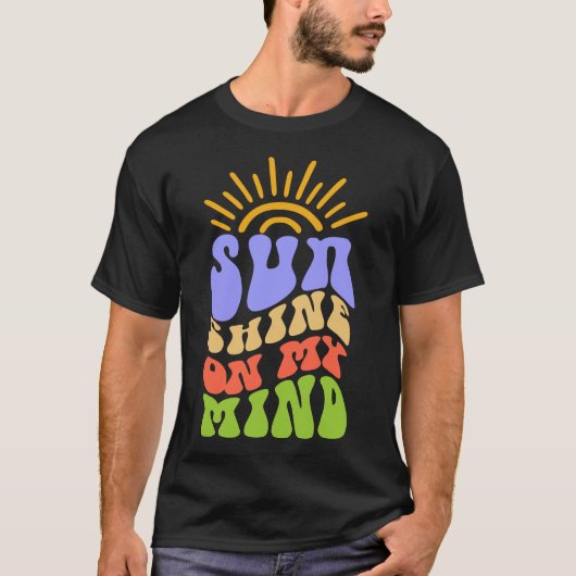 Zonneschijn Op Mijn Geest T-shirt (Voorkant)
