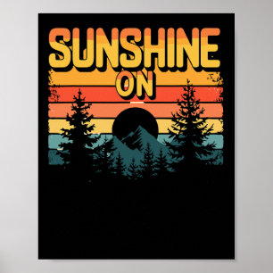 Zonneschijn Op Mijn Schouders Voor Buiten En Zonso Poster