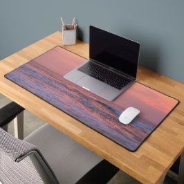 Zonneschijn over het zee bureaumat