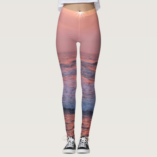 Zonneschijn over het zee leggings (Voorkant)